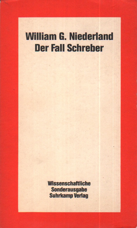 Der Fall Schreber - Cover