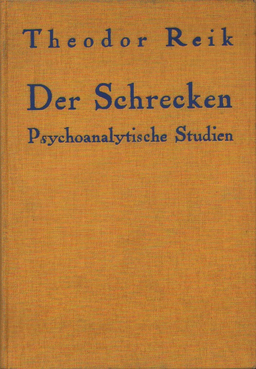 Der Schrecken - vorderer Buchdeckel