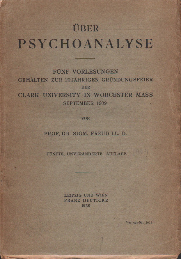 Über Psychoanalyse - Cover