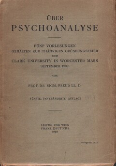 Über Psychoanalyse