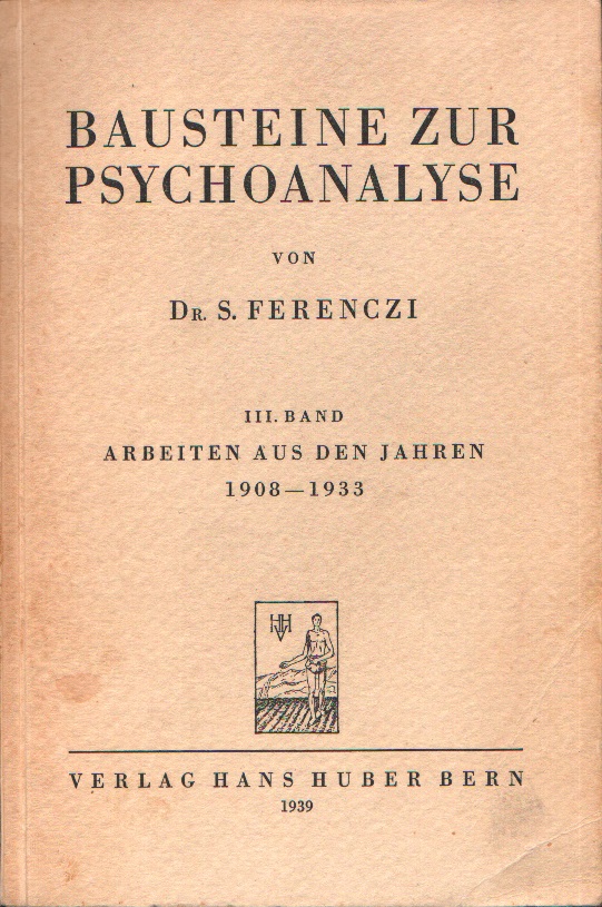 Bausteine zur Psychoanalyse - vorderer Buchdeckel