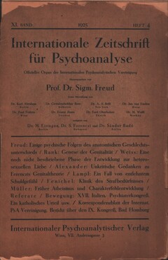 Internationale Zeitschrift für Psychoanalyse