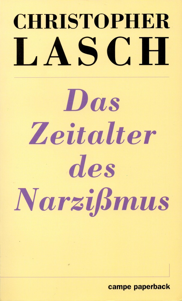 Christopher Lasch, Narzissmus - Paperbackausgabe