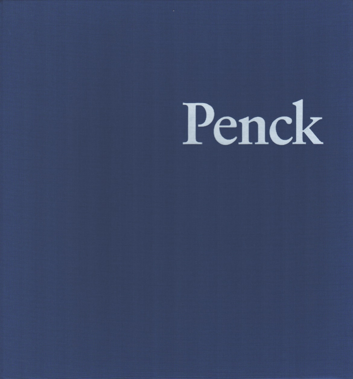 Penck - vorderer Buchdeckel