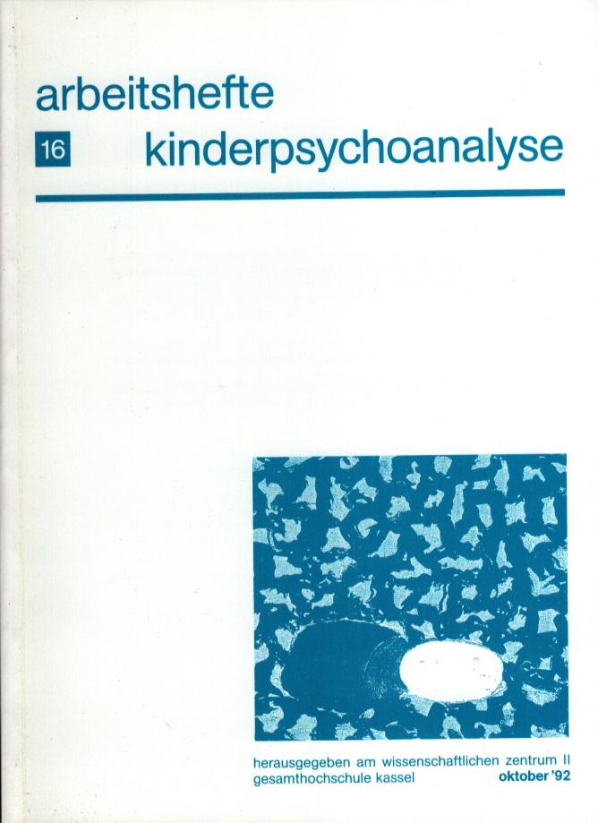 Zeitschrift ›arbeitshefte kinderanalyse‹