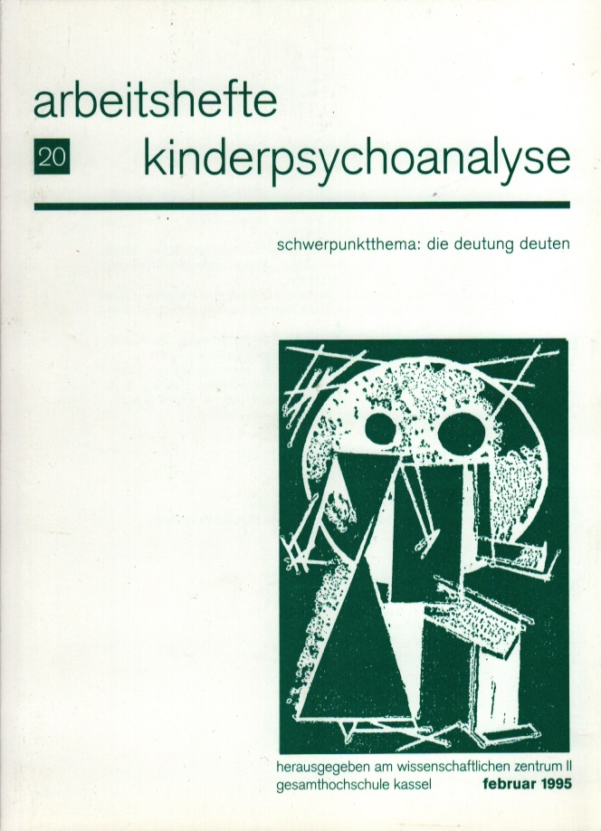 Zeitschrift ›arbeitshefte kinderanalyse‹