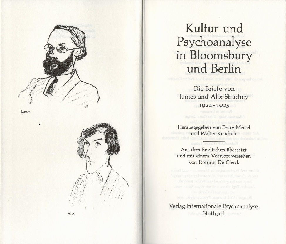 Kultur und Psychoanalyse in Bloomsbury und Berlin - Titel