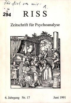 RISS - Zeitschrift für Psychoanalyse