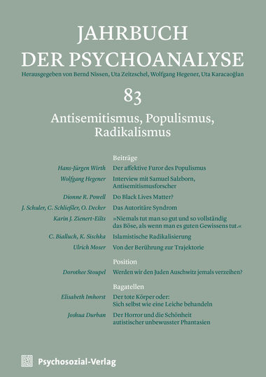 Jahrbuch der Psychoanalyse, Band 83