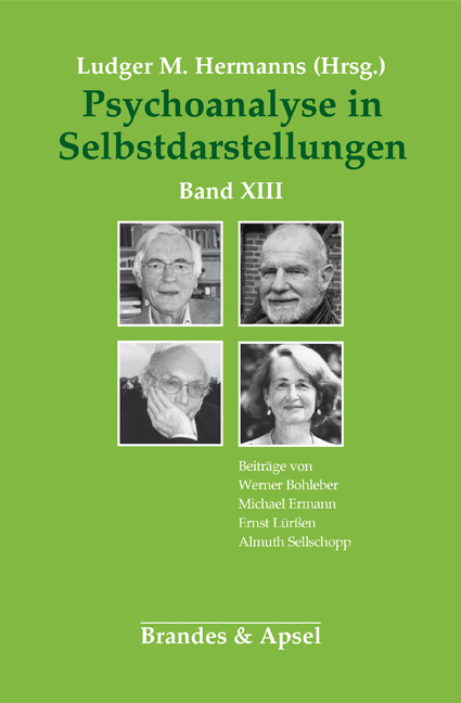 Psychoanalyse in Selbstdarstellungen