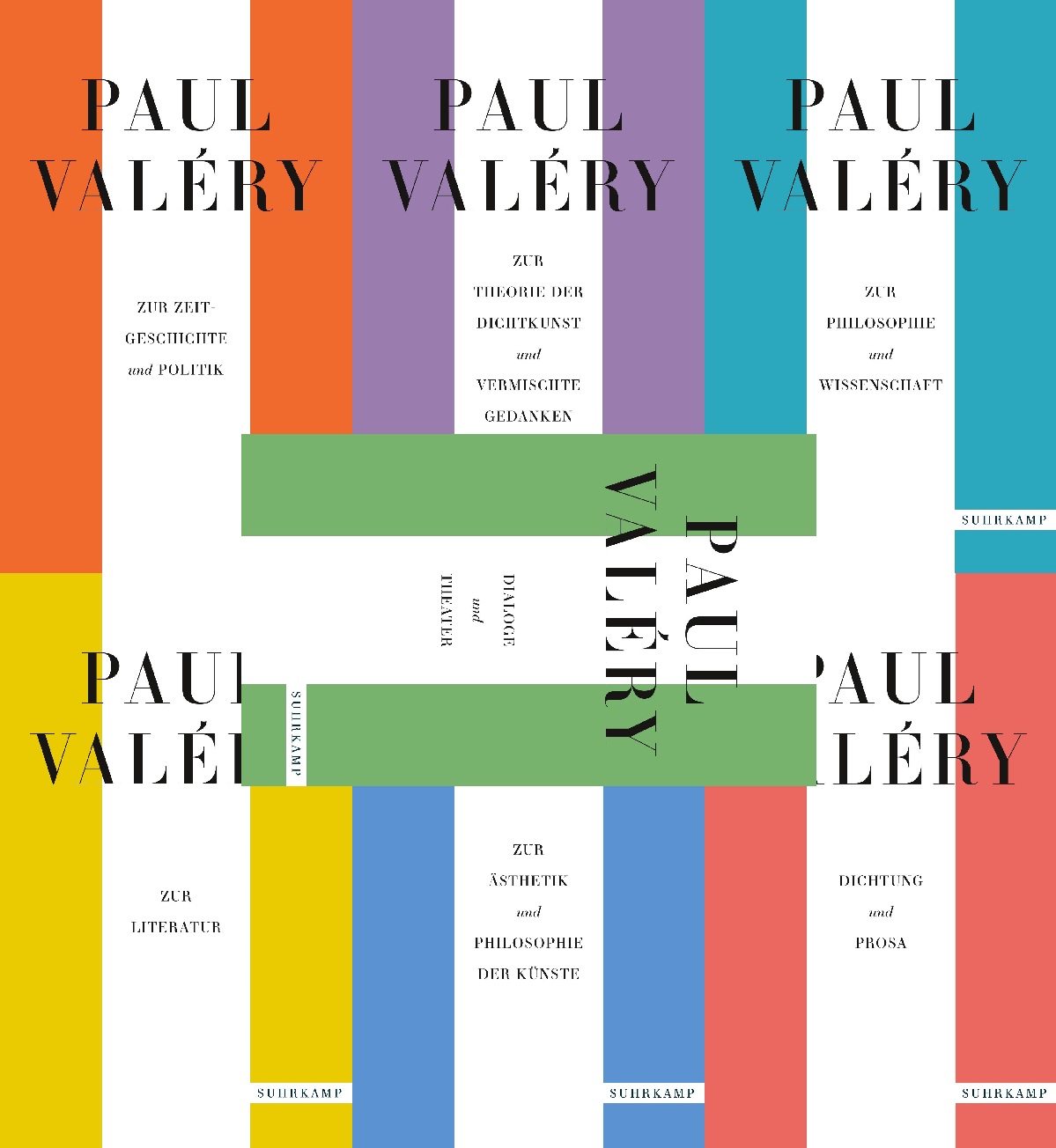 Paul Valéry Werke. Frankfurter Ausgabe in 7 Bänden