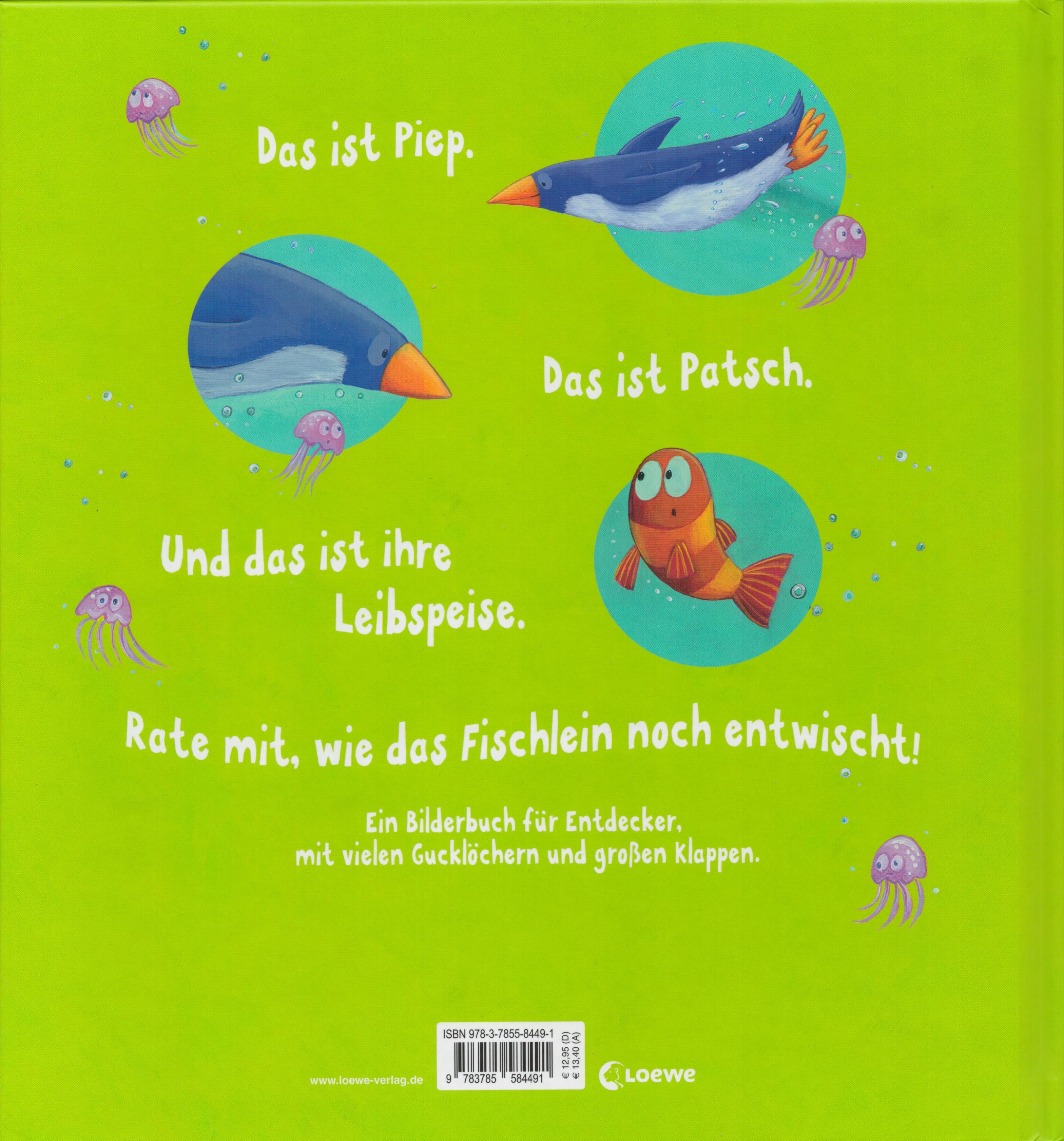 Fisch entwischt - Rückseite