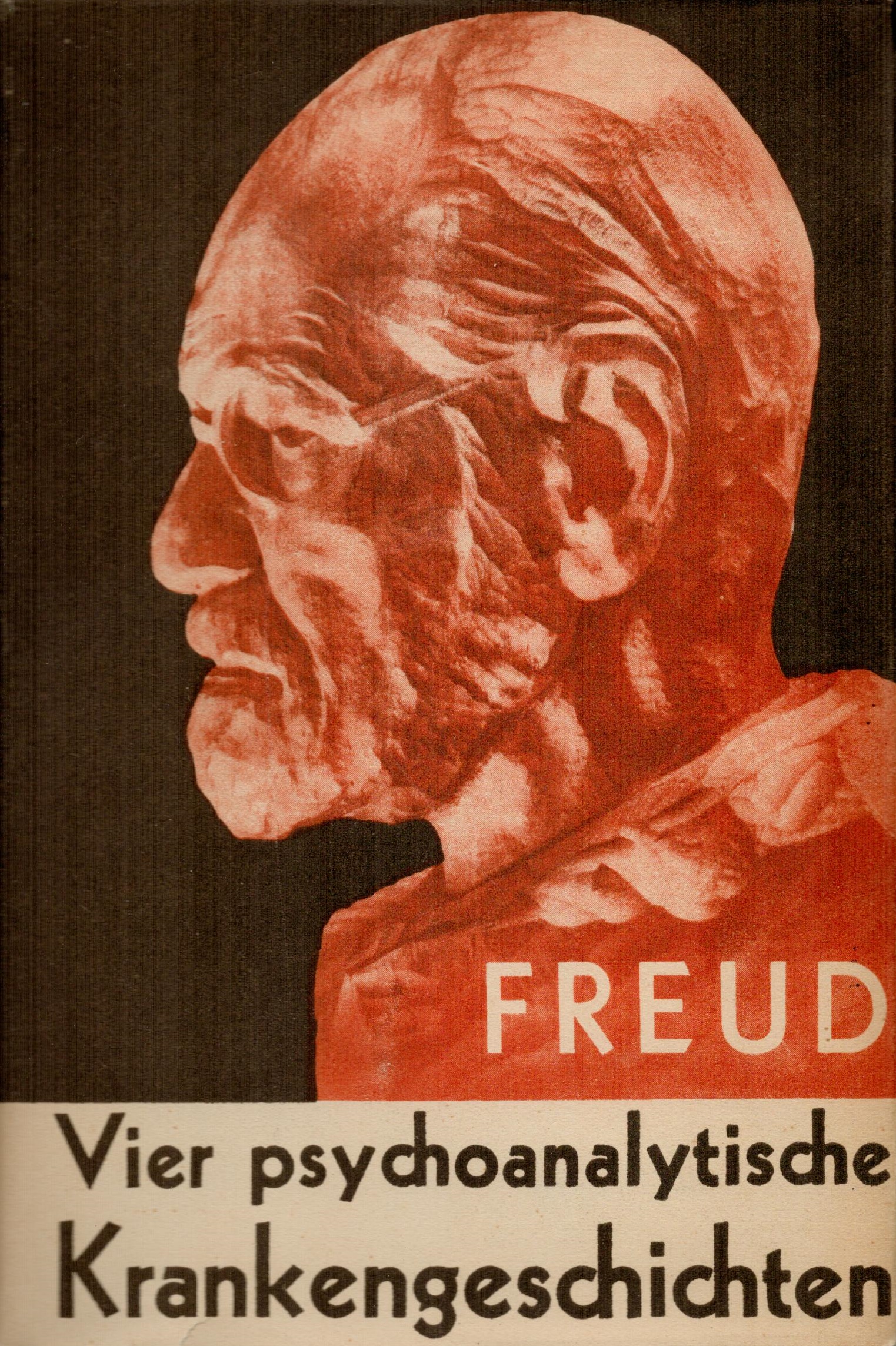 Freud - Vier Krankengeschichten, Kleinoktavausgabe MIT dem extremst seltenen Schutzumschlag