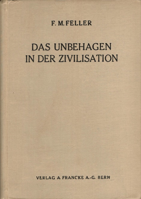 Das Unbehagen in der Zivilisation - vorderer Buchdeckel