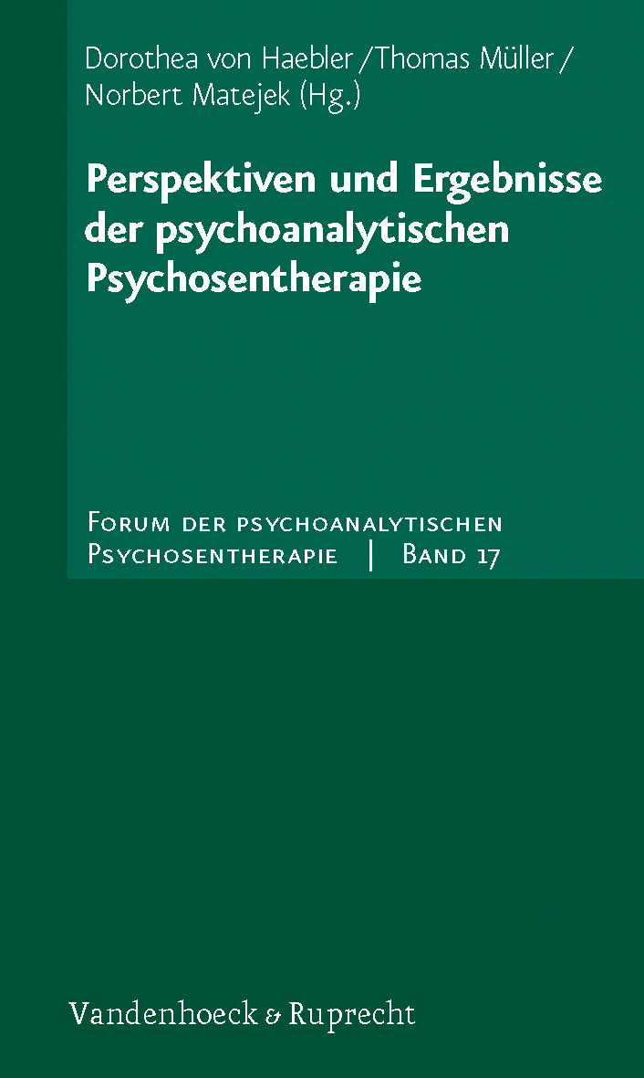 Forum der Psychoanalytischen Psychosentherapie