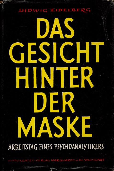 Das Gesicht hinter der Maske - Schutzumschlag 