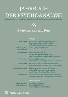 Jahrbuch der Psychoanalyse