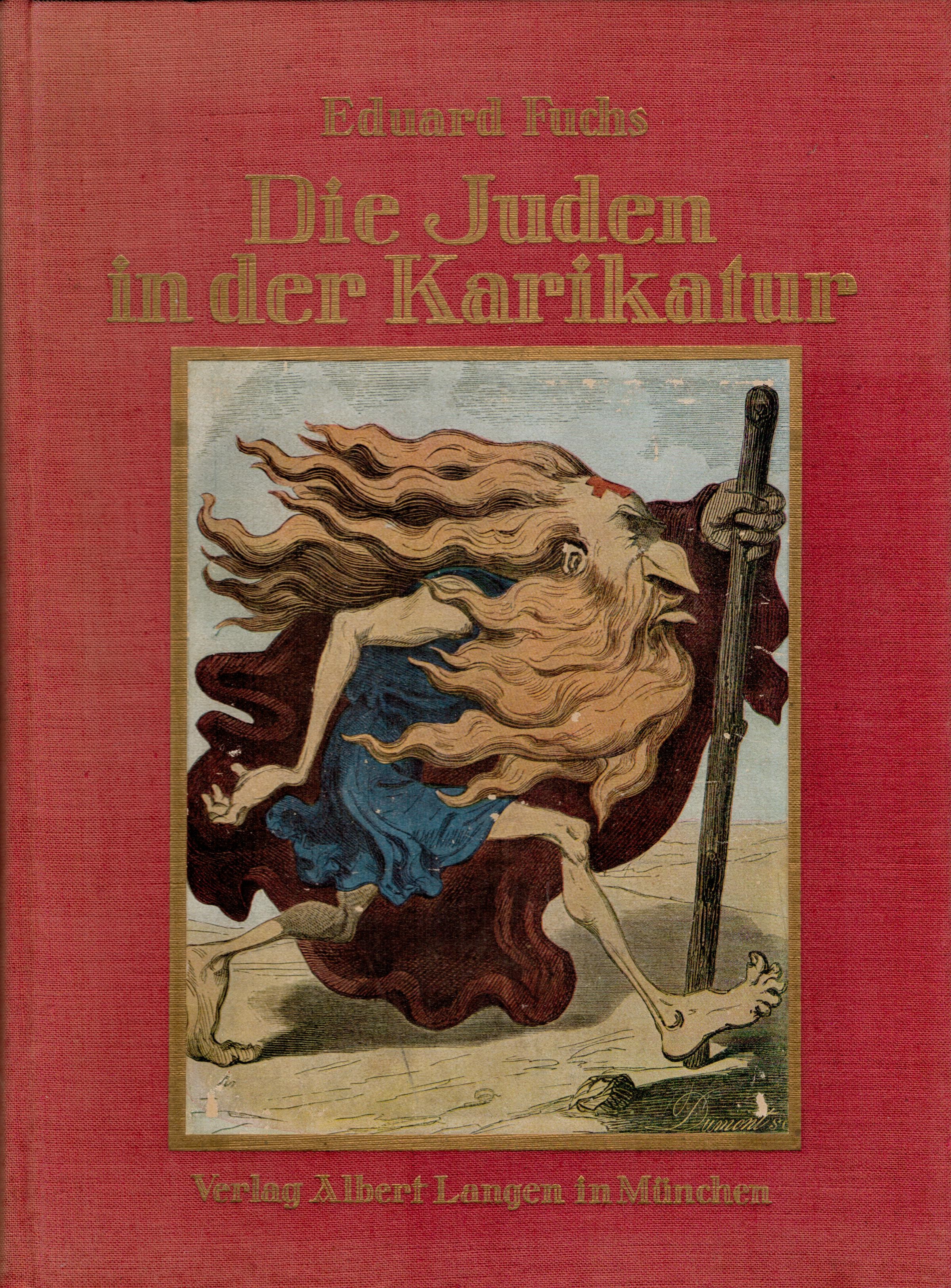 Die Juden in der Karikatur - vorderer Buchdeckel