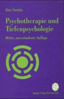 Hans Strotzka: Psychotherapie und Tiefenpsychologie - Titelcover