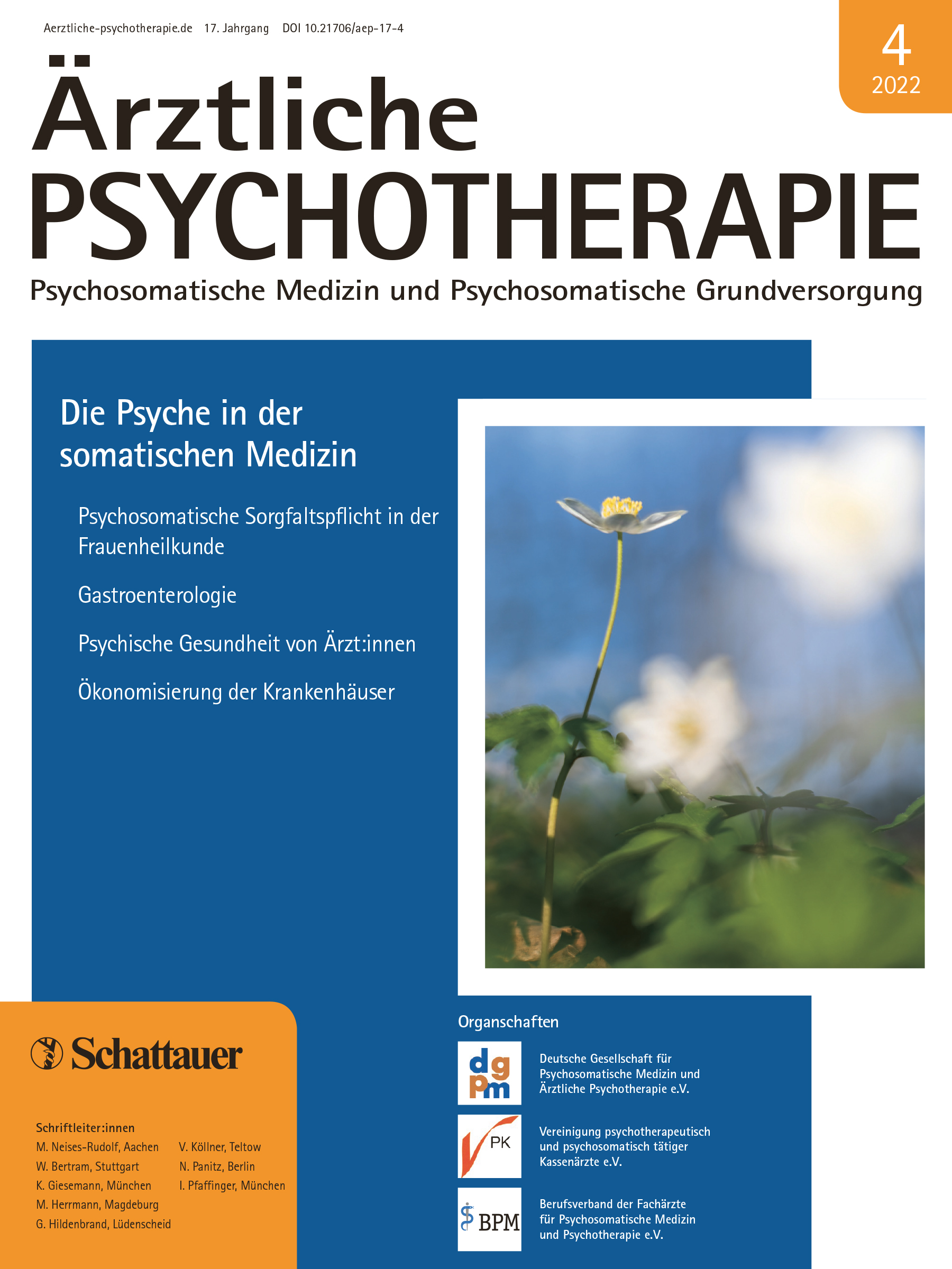 Ärztliche Psychotharapie - Ausgabe 04.2022