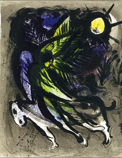 Marc Chagall - Engel