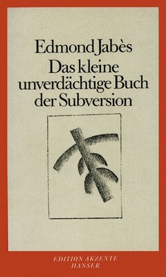 Das kleine unverdächtige Buch der Subversion