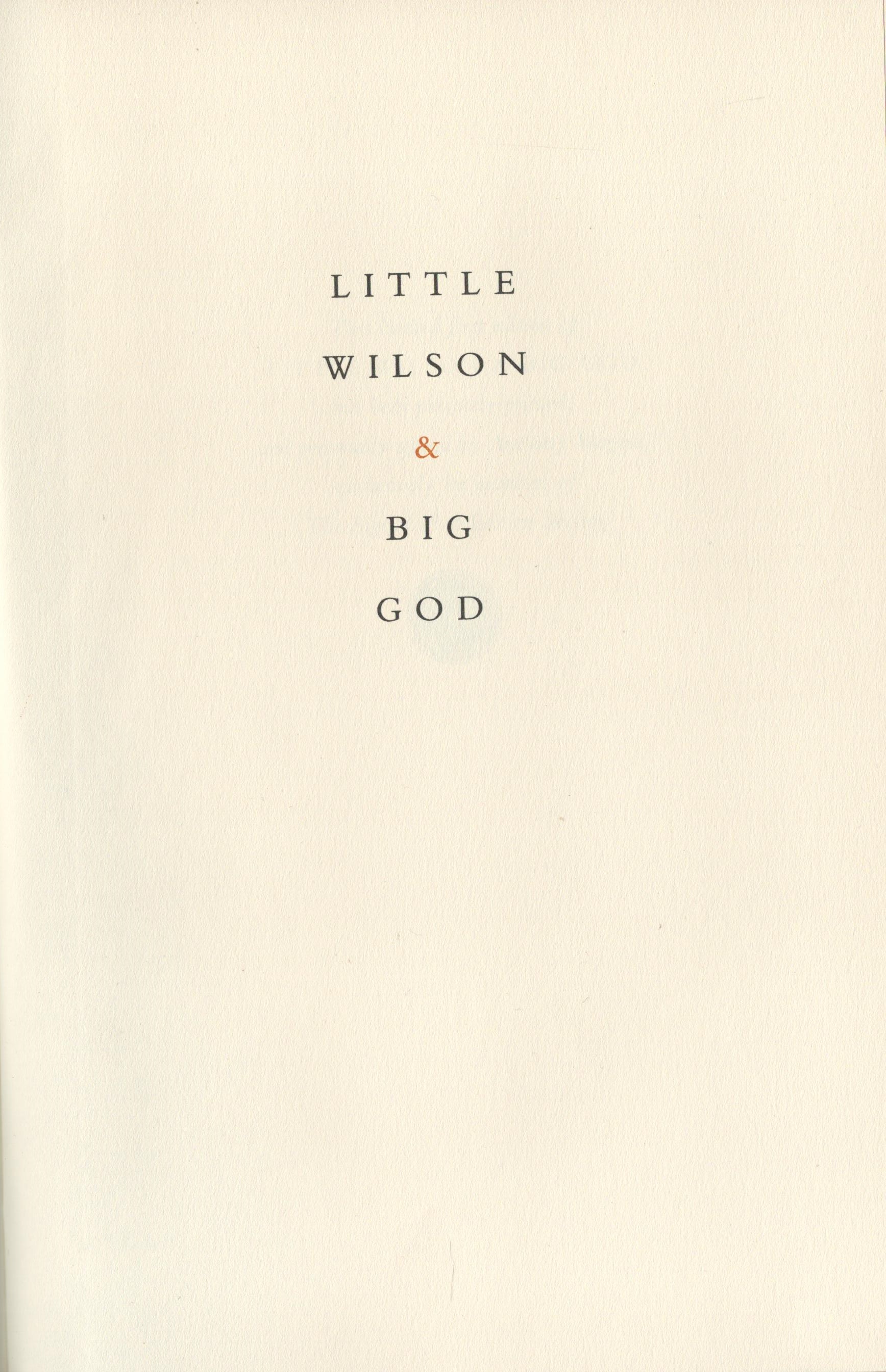 Little Wilson - Vorsatzblatt