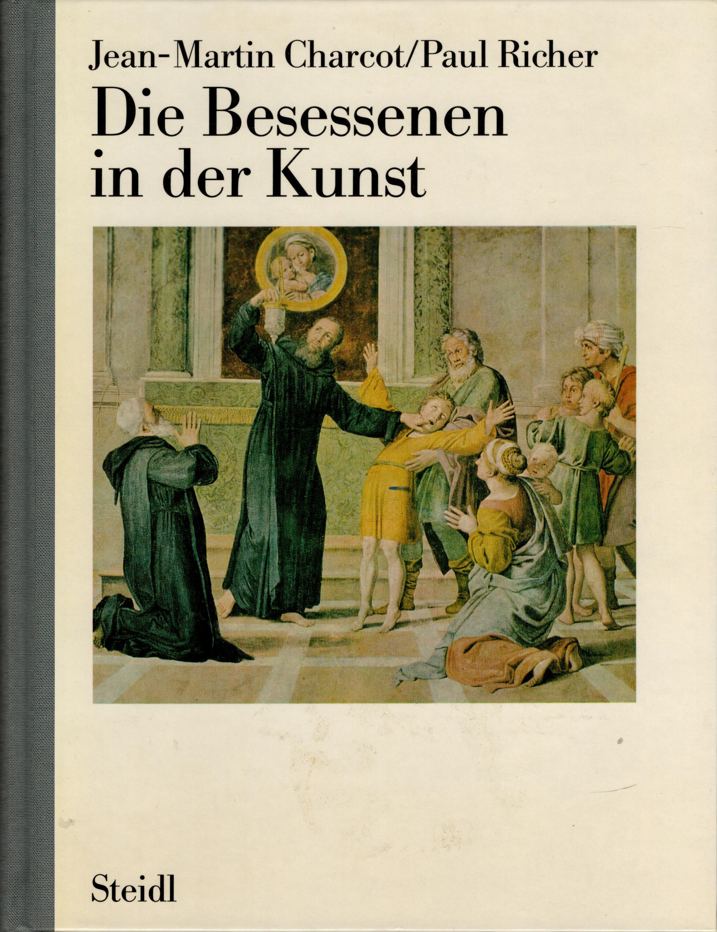 Die Besessenen in der Kunst - vorderer Buchdeckel