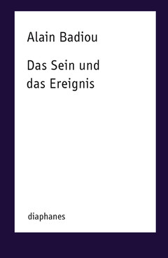 Das Sein und das Ereignis