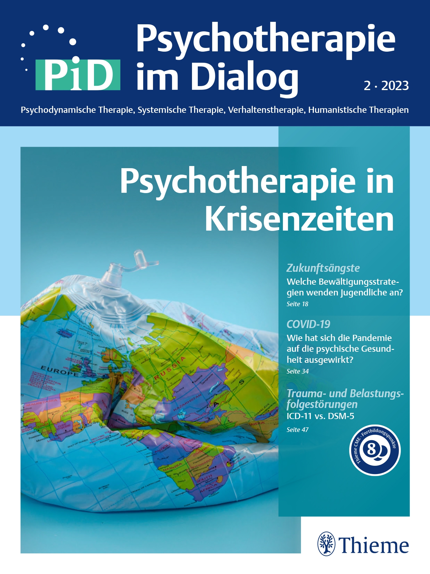 Psychotherapie im Dialog - Ausgabe 2.2023: Psychotherapie in Krisenzeiten 