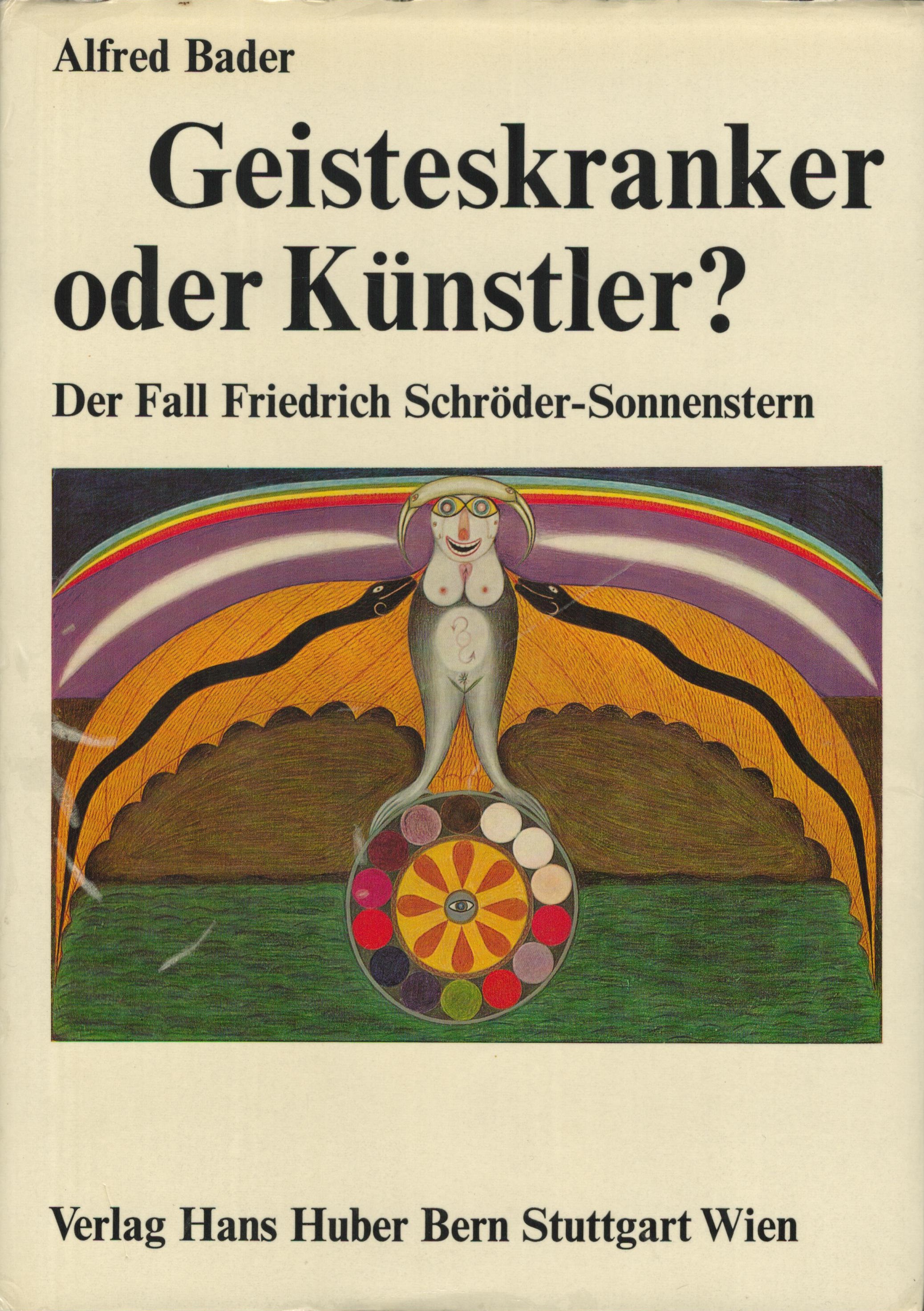 Geisteskranker oder Künstler? - vorderer Schutzumschlag