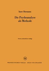 Die Psychoanalyse als Methode