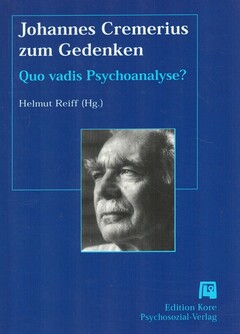 Johannes Cremerius zum Gedenken