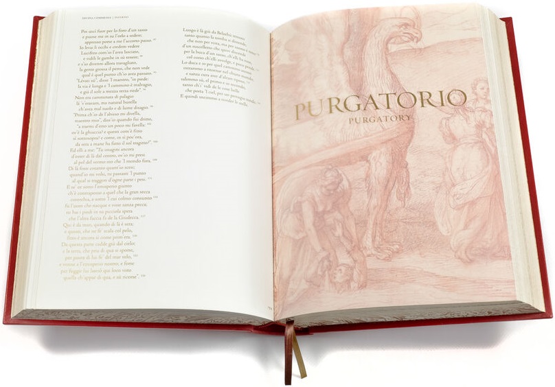 Dante Alighieri – La Divina Commedia - Ausschnitt aus dem Buch