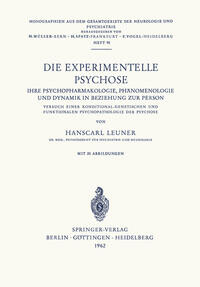 Die experimentelle Psychose