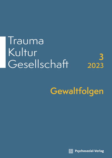 Trauma Kultur Gesellschaft 3/23 - Cover