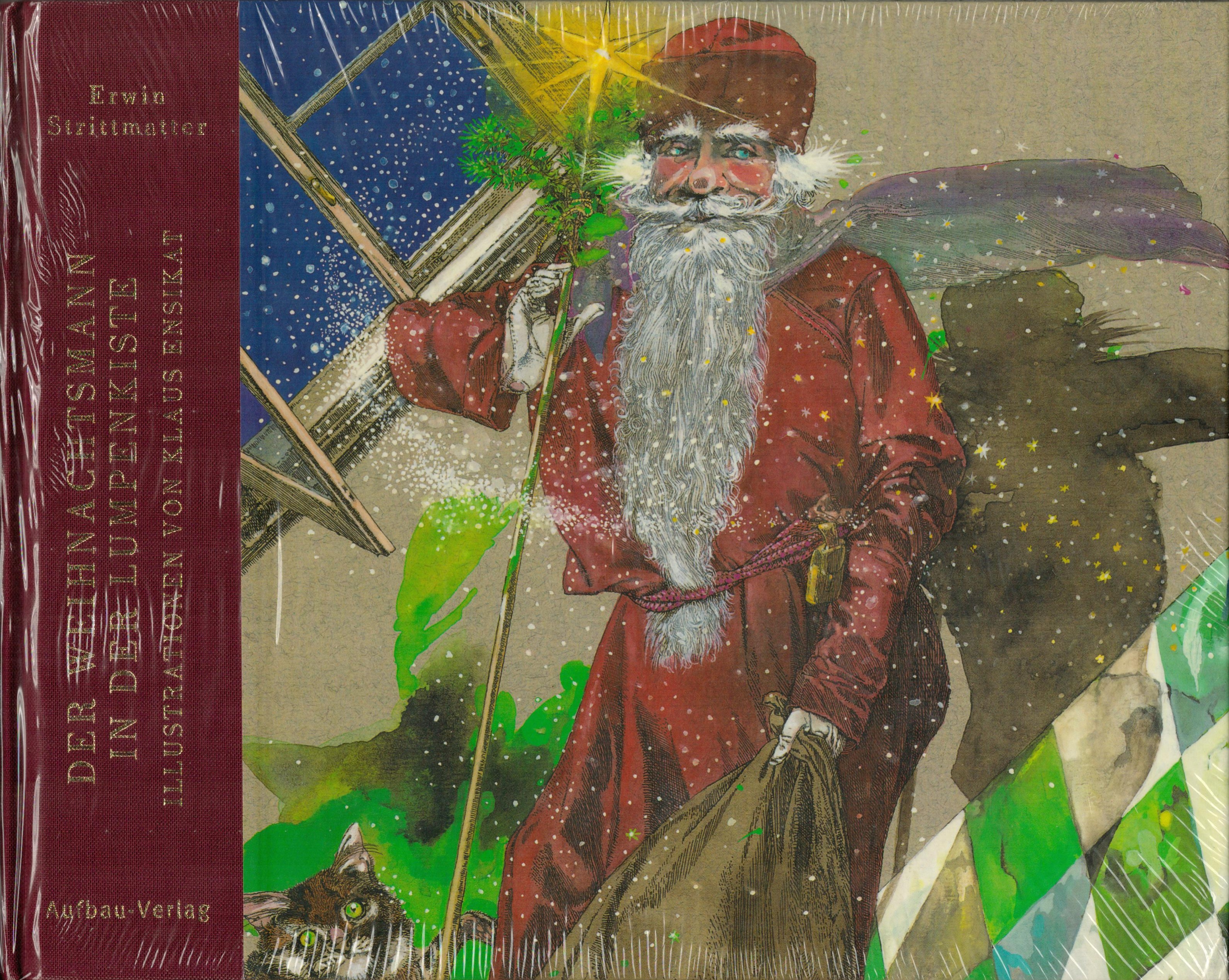 Der Weihnachtsmann in der Lumpenkiste - vordere Buchdeckel