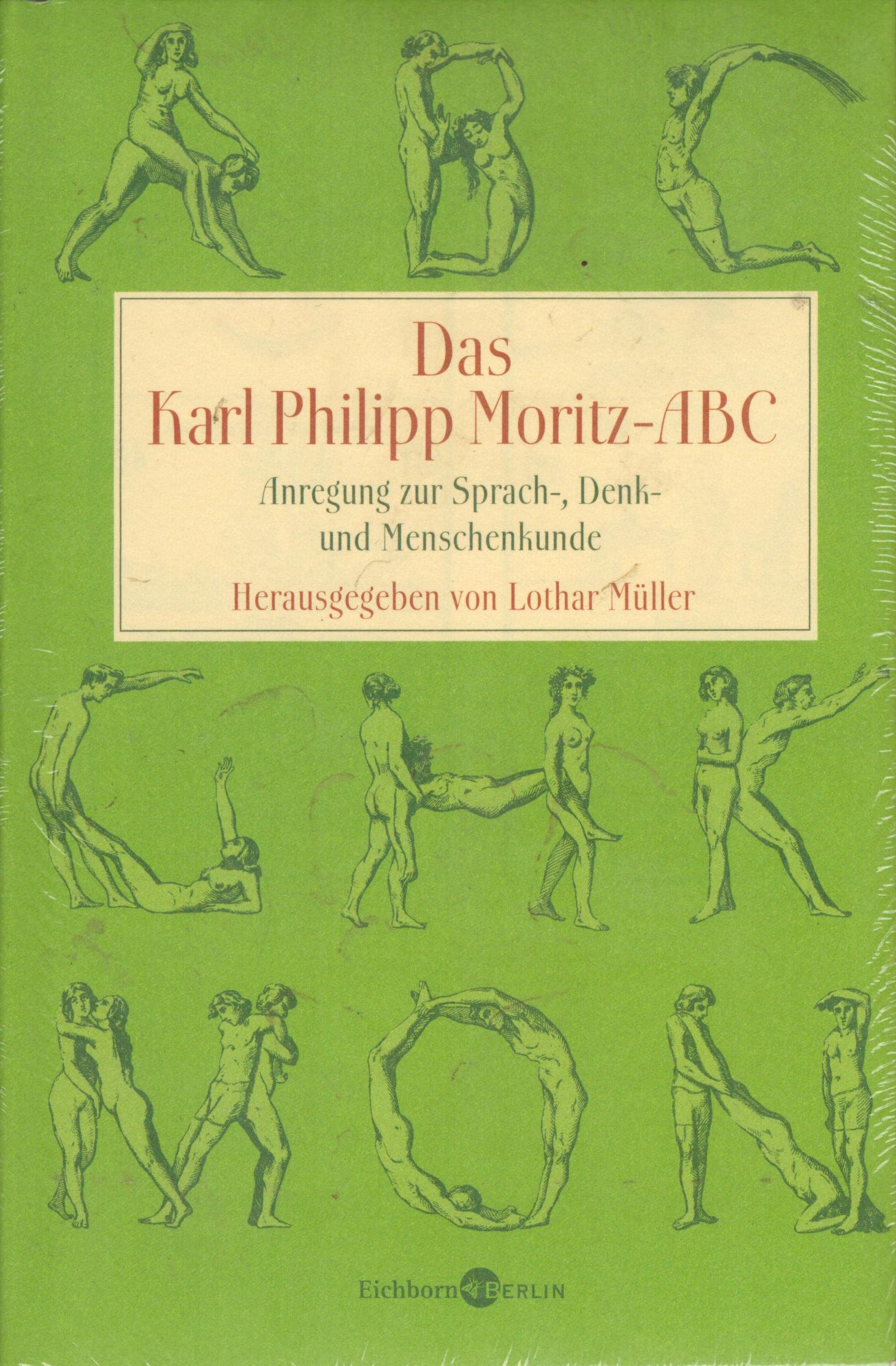 Das Karl Philipp Moritz Alphabeth - Schutzumschlag