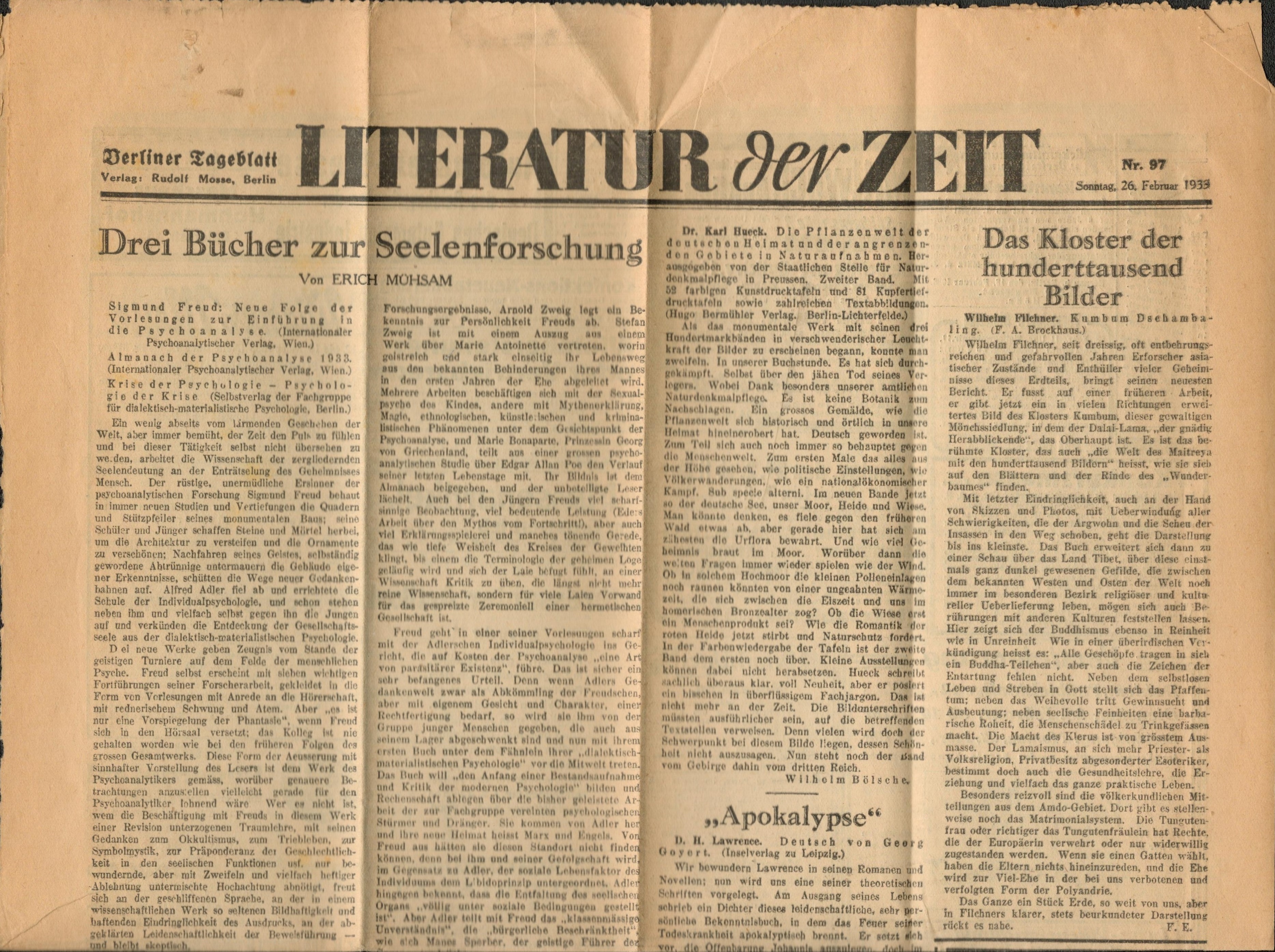 Dürers »Melancholie« - Literatur der Zeit