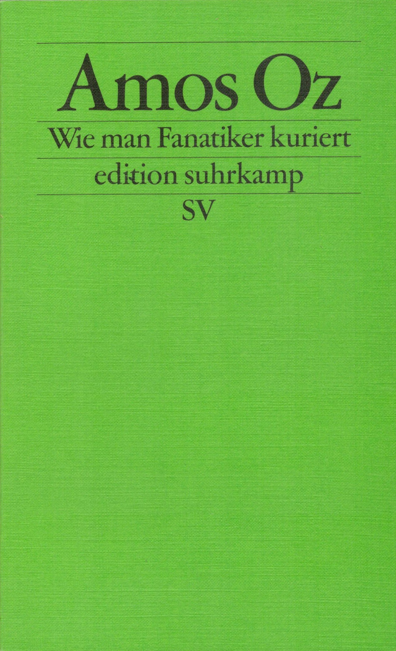 Wie man Fanatiker kuriert - Cover