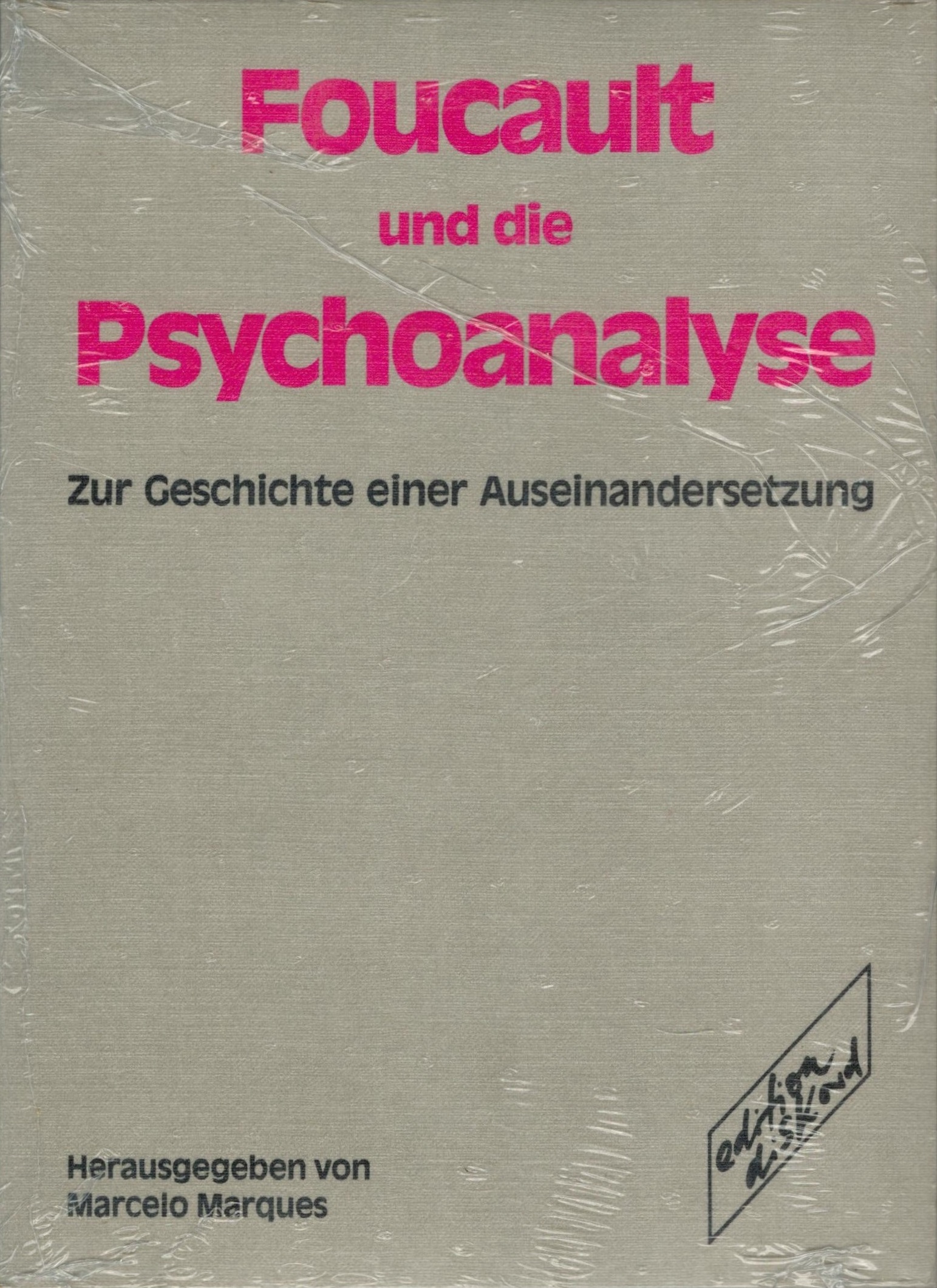 Foucault und die Psychoanalyse - Cover
