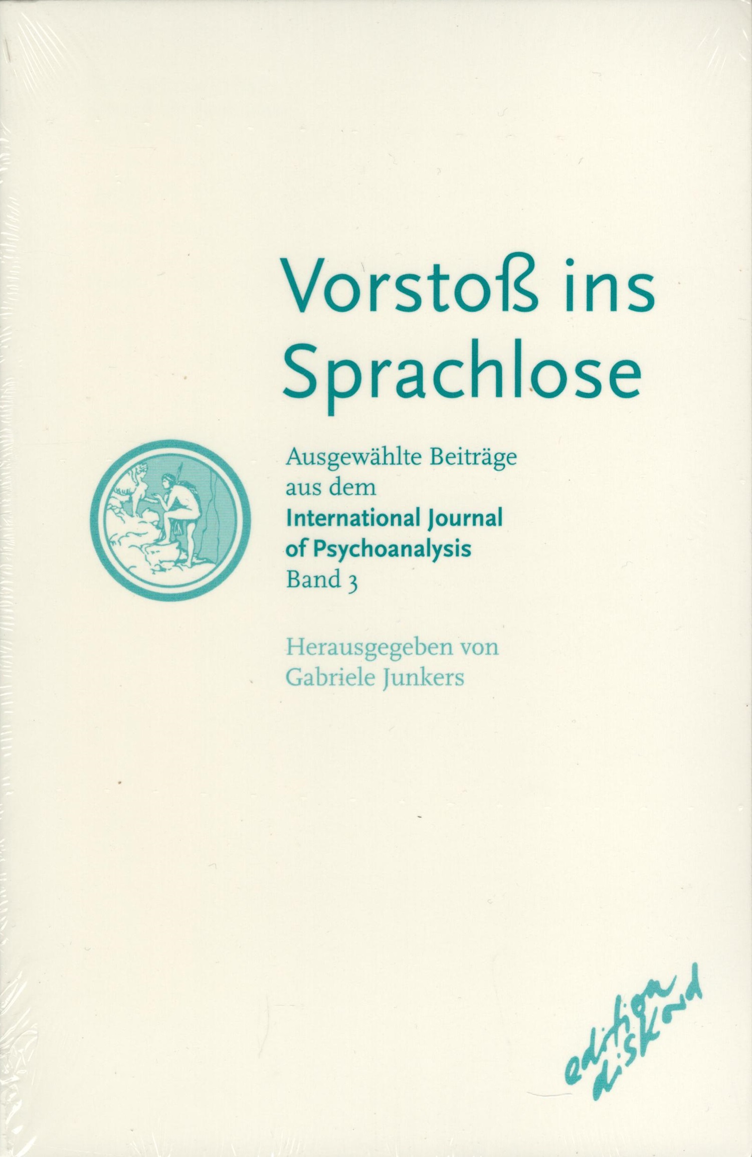 Vorstoß ins Sprachlose - Cover