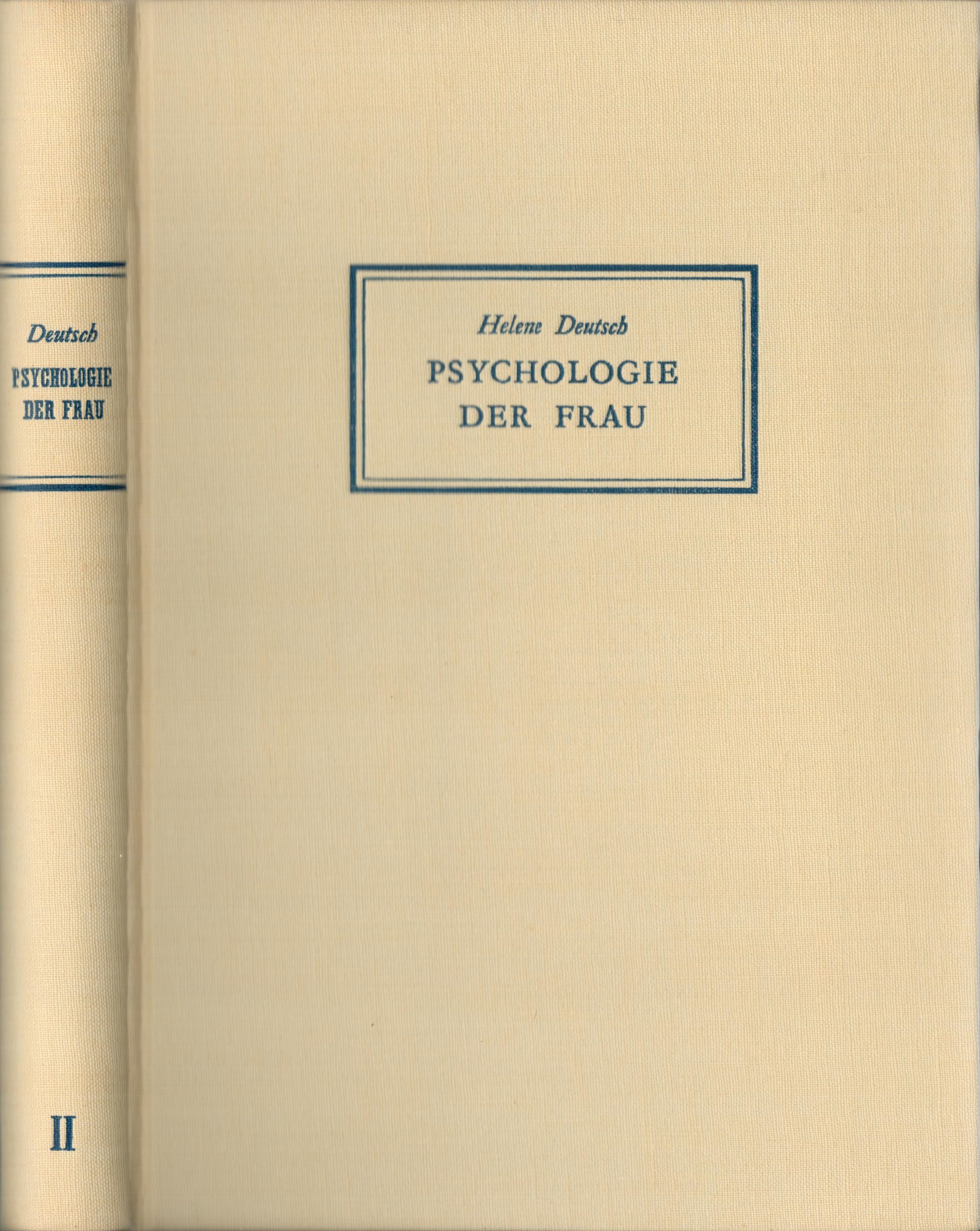 Psychologie der Frau - Frontdeckel