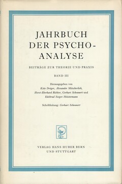 Jahrbuch der Psychoanalyse