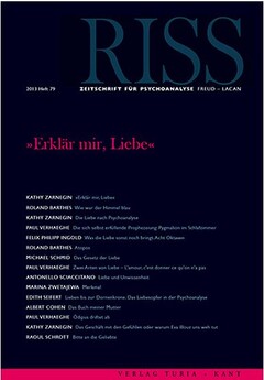 RISS - Zeitschrift für Psychoanalyse Freud Lacan