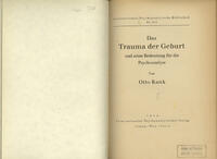 Das Trauma der Geburt