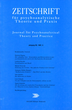 Zeitschrift für psychoanalytische Theorie und Praxis