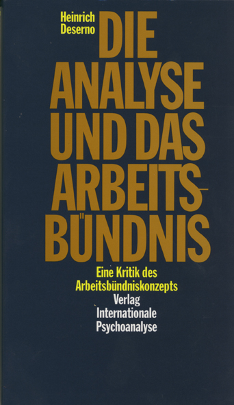 Die Analyse und das Arbeitsbündnis