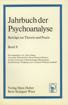 Jahrbuch der Psychoanalyse